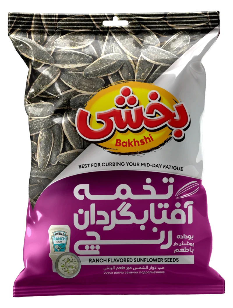 تخمه آفتابگردان سس رنچ